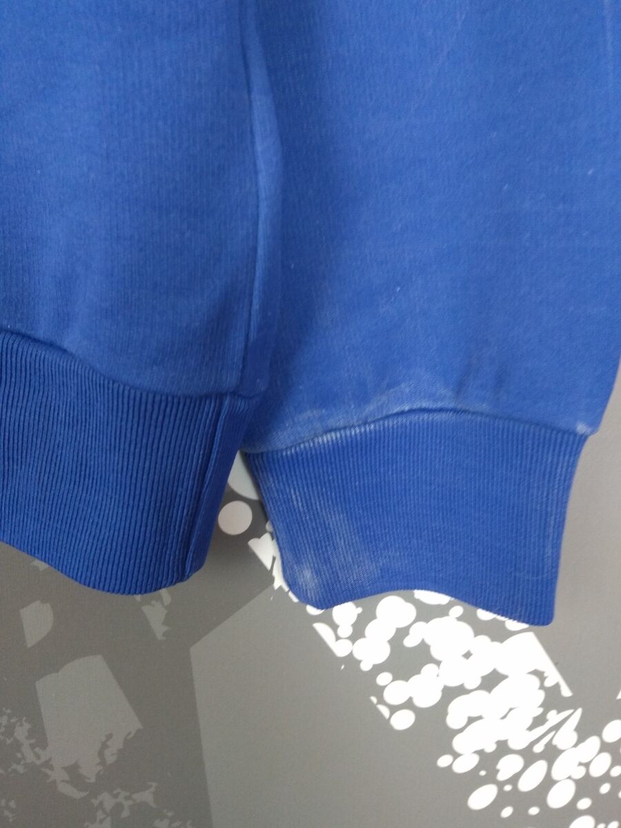 Le Coq Sportif Vintage Jacket Sweatshirt Blue White Mens Le Coq Sportif Vintage Jacket Sweatshirt Blue White Mens
