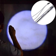 Mini Flashlight Pocket Lamp LED Light Torch Travel Charger K0M3 Sports+USB -.USA