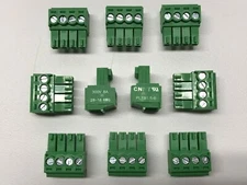 Phoenix Contact Phoenix Connector 4 Pin 3.5mm PCB Terminal Block Set of 10