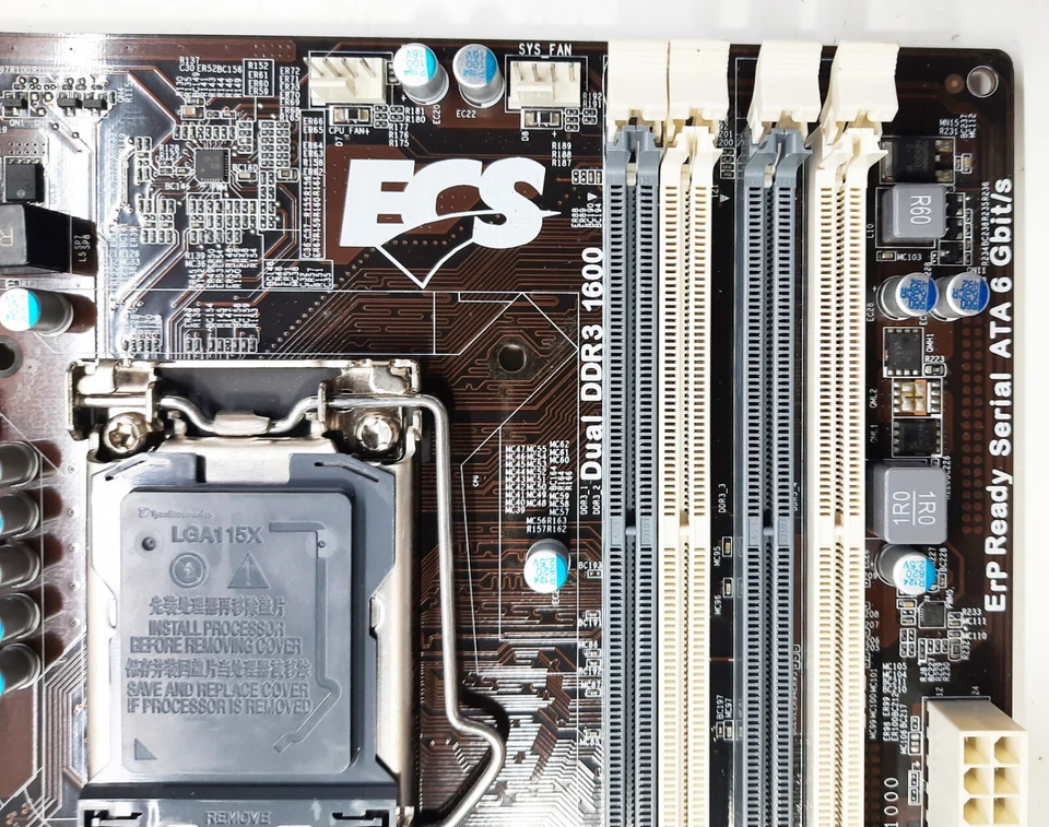 ECS ELITEGROUP H81H3-M (V1.0) Motherboard - NEW - WITHOUT BOX - Image 2 of 4