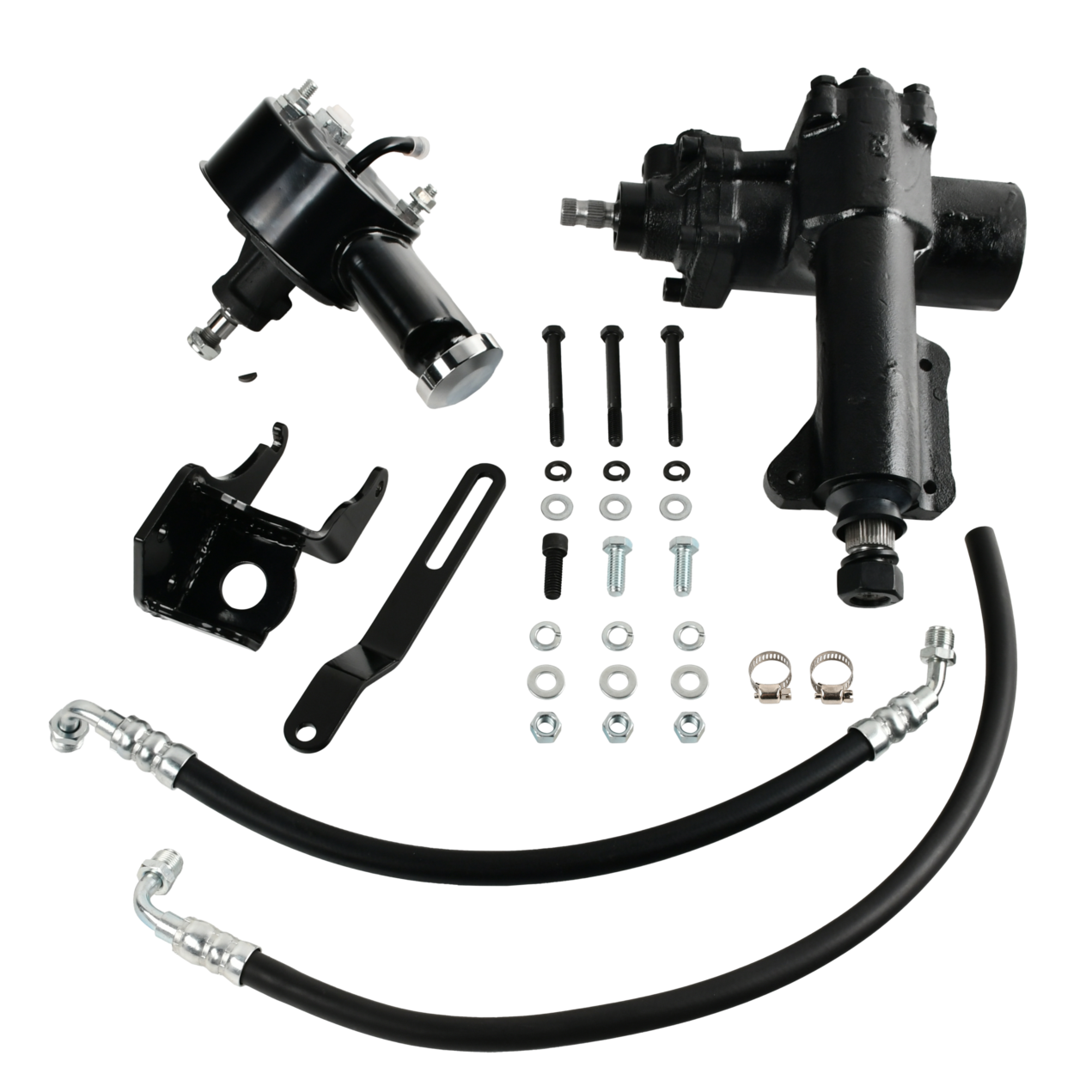 Power Steering Gear Box Conversion Kit for 1955-1957 Chevy Bel Air 150 210