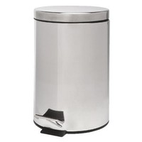 Office Depot Chrome Waste 12l Capacity Office Depot Chrome Waste 12l Capacity
