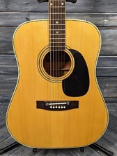 Used Ventura V-29 Mij Maple Acoustic Guitar With Case