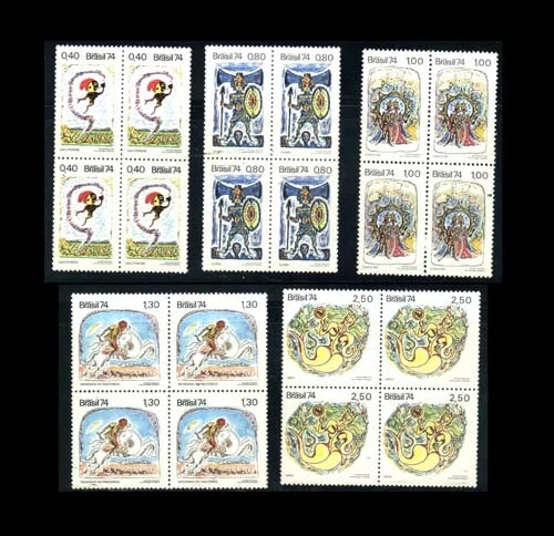 BRAZIL LOT Sc 721-23,990-92,1349-50,1332-36 Bl of 4,1367-9 and other MINT NH  VF - Image 2 of 2