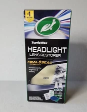 Turtle Wax All-In-One Headlight Lens Restorer Heal & Seal Technology 1 Kit