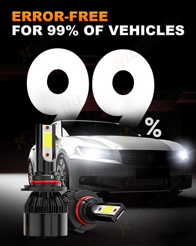 For 2015-2021 2022 2023 Ford F150 LED Headlight Hi/Lo Beam Fog Light Bulbs - Foto 8 di 21