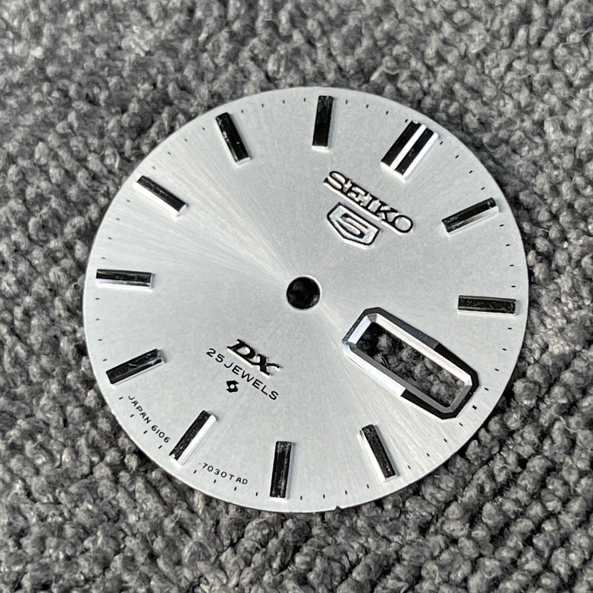 【OH済】SEIKO 5 DX 6106-7020 GENUINE NEW OLD STOCK DIAL FOR SEIKO 5 DX 6106-7020, 6106
