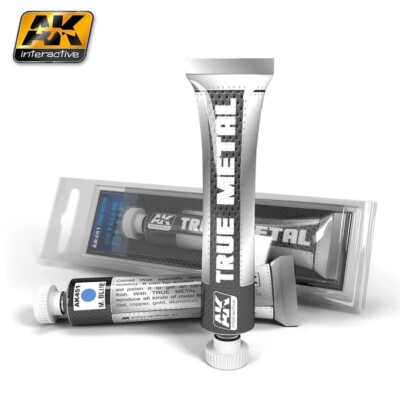 AK Interactive AK451 - True Metal Metalic Blue 30ml - Neu