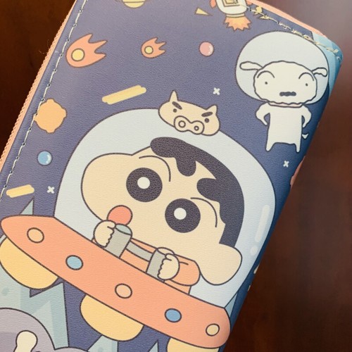 Crayon Shin-chan Anime Long Wallet Coin Purse Storage Handbag Cute Gift - Picture 6 of 7
