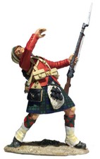 BRITAINS SUDAN WAR 27067 BRITISH 42ND HIGHLAND CASUALTY FALLING 1 MIB