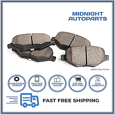 D668 Ceramic Front Brake Pad For Nissan 200SX 98-95, Sentra 99-95
