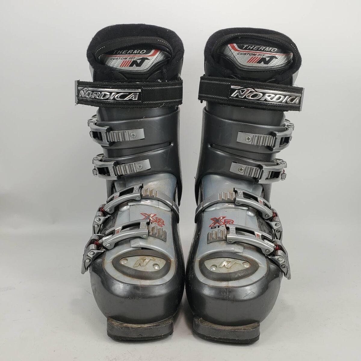 Nordica XR GT-S Unisex Youth Ski Boots Gray Flex Index 70-60 Nordica XR GT-S Unisex Youth Ski Boots Gray Flex Index 70-60