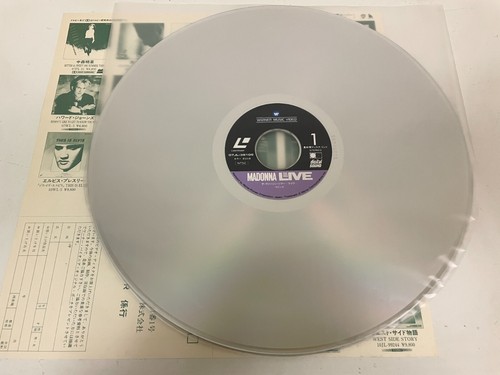 Madonna Laserdisc Lot de 4 LD Japan Who's That Girl, The Virgin Tour Live etc - Photo 4/13