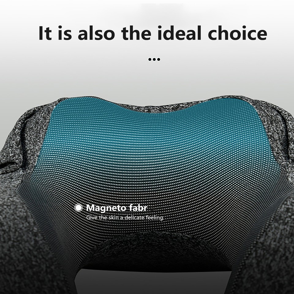 Hooded Travel Pillow Neck Support for Sitting Memory Foam Ushaped with