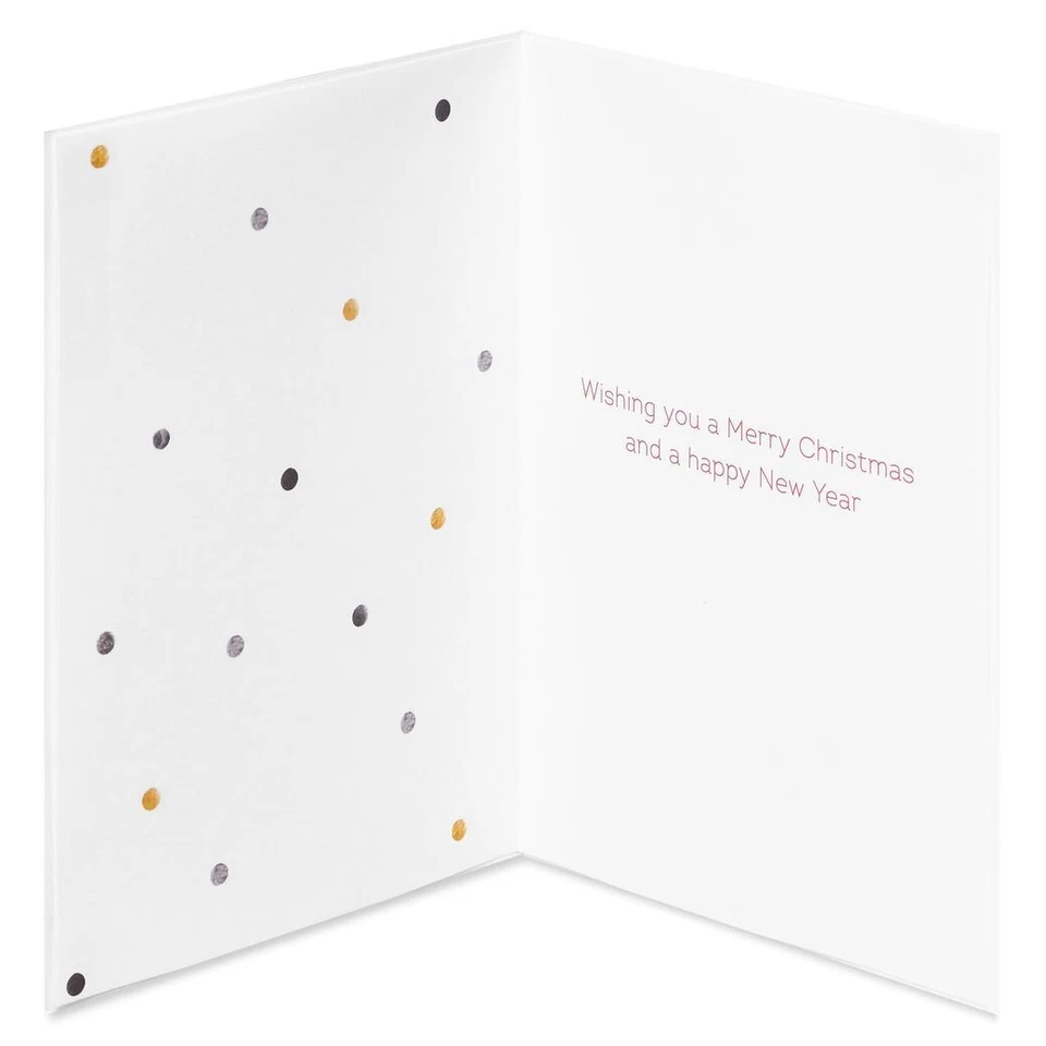 Papyrus SANTA HAT KITTY HOLIDAY BOXED CARDS, 8-COUNT, NIB - Image 3 of 4