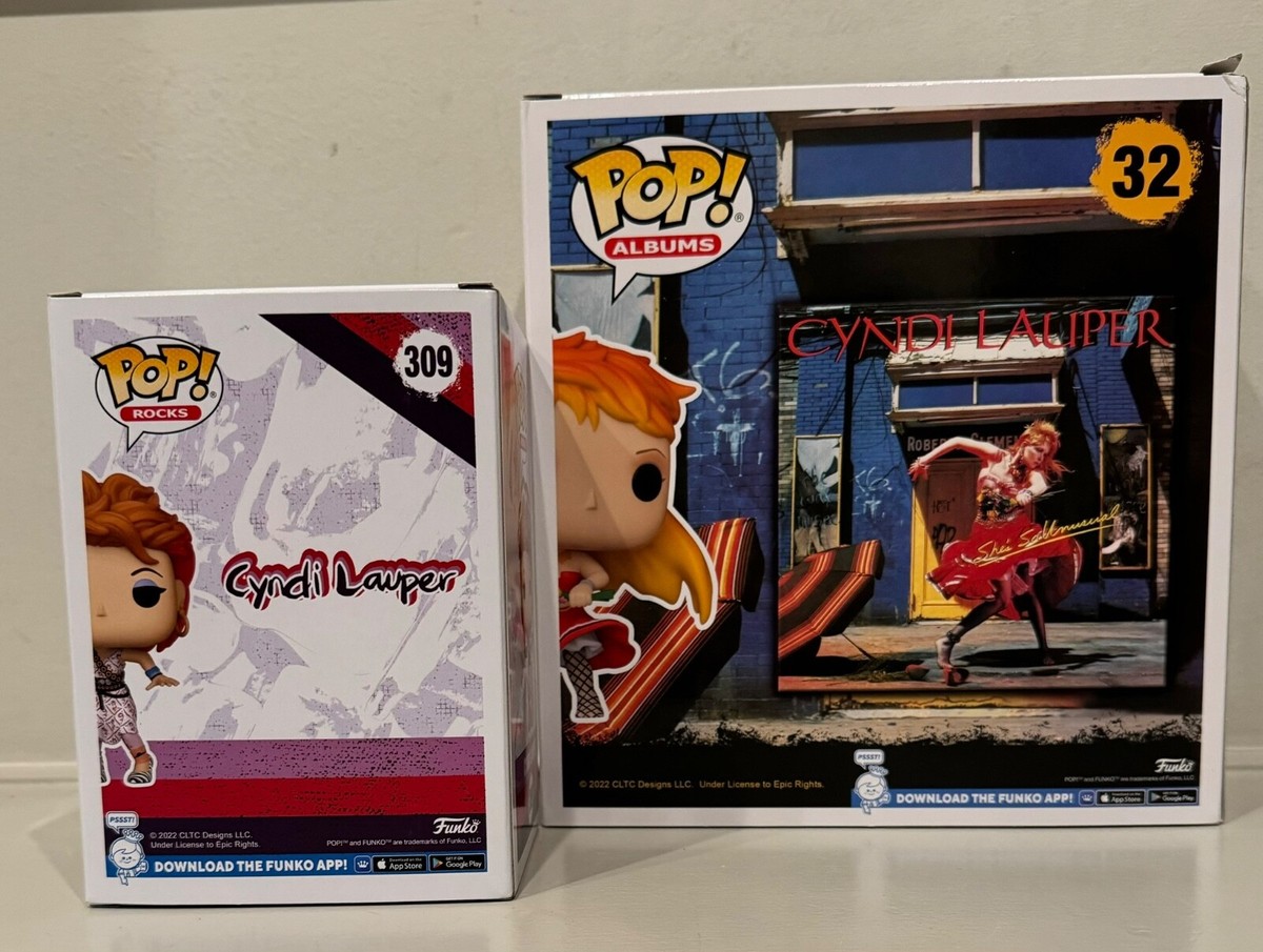Cyndi Lauper Funko POP! and POP! Album Set #309 & #32 NEW!!! | eBay
