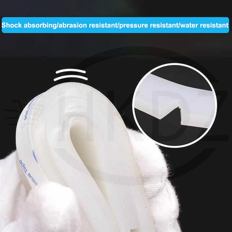 Selbstklebend Silikonkautschuk Fensterdichtung Dichtungsband Dichtung 5mm-100mm - Bild 3 von 4