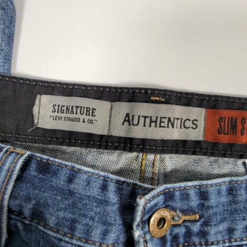 Pantaloni da uomo Authentics Signature di Levi Strauss sottili dritti taglia 38x30 - Foto 2 di 8