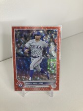 2022 Update Base Orange Foilboard #US91 Brad Miller /299 - Texas Rangers