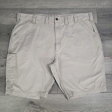 Carhartt Carpenter Shorts Men's Size 44 Original Fit Khaki B147 Tan