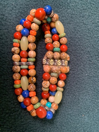 Carolyn Pollack Sterling Silver Beaded Bear Stretch Bracelet - Picture 12 of 15
