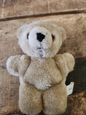 Vintage Russ 4" Plush Teddy Bear,Beige,Stuffed Animal