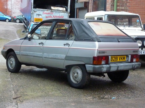 1984 CITROEN VISA CONVERTIBLE SILVER Incredibly rare classic Citroen - Picture 2 of 11