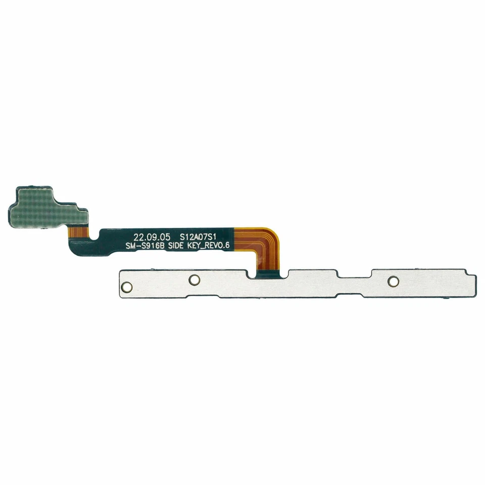 Repuesto de cinta de cable flexible de volumen de alimentación para Samsung Galaxy S23/S23+ Plus 5G Foto 4 de 4