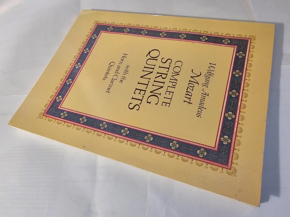 WOLFGANG AMADEUS MOZART - COMPLETE STRING QUARTETS - DOVER - GC - FREEPOST - Image 3 of 4