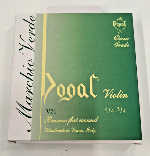 Dogal Muta Corde Violino 4/4 3/4 in Bronzo Laminato Made in Italy Set da 4 - Foto 4 di 5