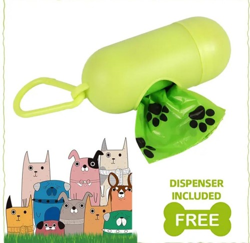 Dog Poop Bags with Dispenser, 90 Small Boxes 20 Rolls In Each Box FREE SHIPPING! - Picture 7 of 8
