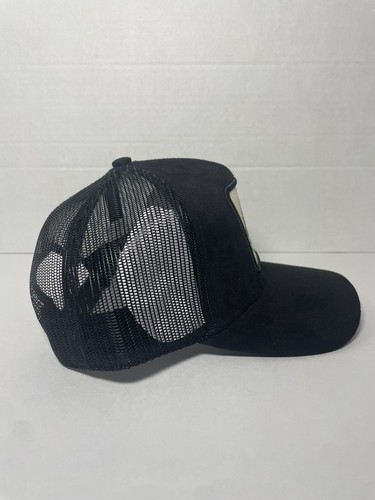 Embroidered Mexico Eagle Patch Trucker Hat Suede Mesh Adjustable SnapBack Unisex - Picture 2 of 5