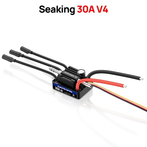 HOBBYWING Seaking V4 Sensorless Brushless ESC 30A-160A IP67 for RC Model Boats - Picture 20 of 24