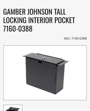 Gamber Johnson console tall lock box 7160-0388