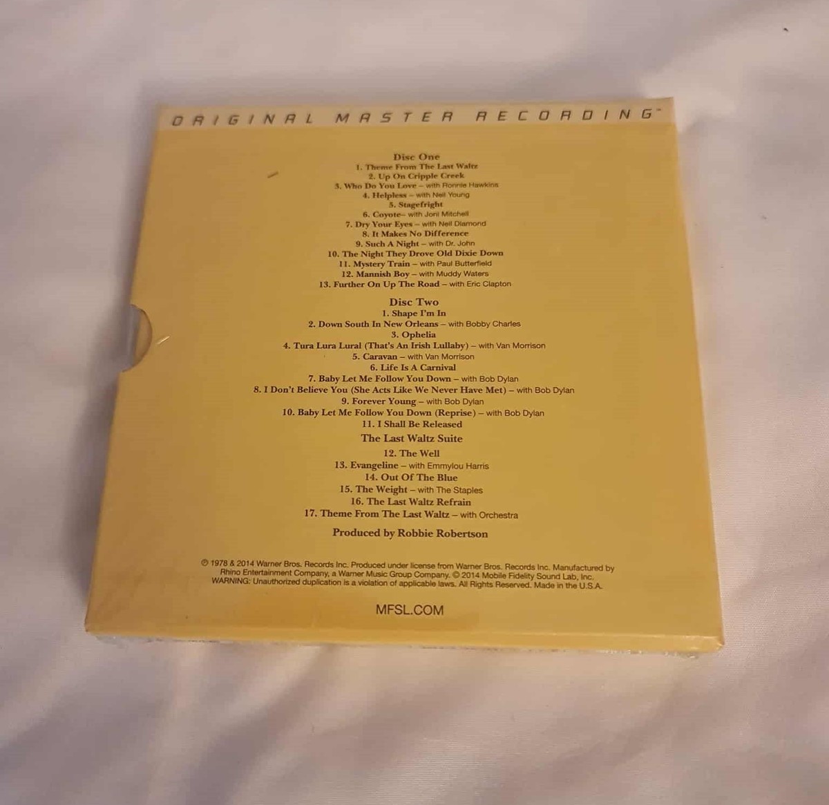 洋楽 The Band Last Waltz MFSL SACD Last Waltz by Band (Super Audio CD (SACD), 2015) for sale online