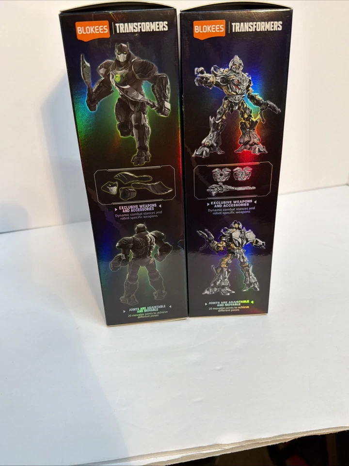 Blokees Transformers Class 5 Optimus Primal Robot Class 10 Megatron Lot Of 2 - Image 4 of 4