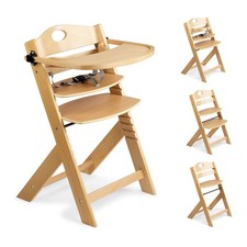 BabyGo Family Pro Hochstuhl Treppensuhl inkl. Essbrett natur NEU
