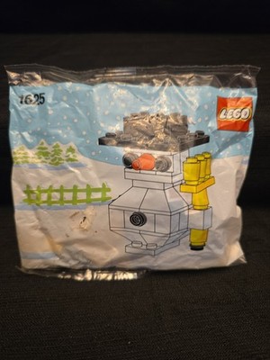 Sealed! LEGO Basic Snowman 1625 Set Vintage 1989 1980s Mini Winter Set New!