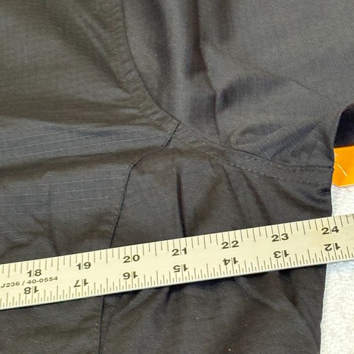 New Carhartt Women XL Rugged Flex Modern Fit V Neck Ripstop Scrub Pocket Black - Picture 8 of 8
