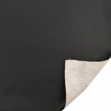 Boat Fuzzy Back Vinyl 311668  Faux Leather Black 54 Inch YD 