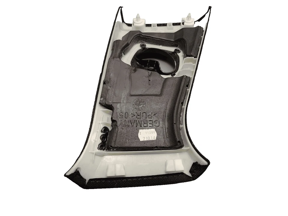 OEM BMW 535D XDRIVE 2014-15 LADO DEL CONDUCTOR B PILAR COLUMNA EMBELLECEDOR CUBIERTA SUPERIOR NEGRO Foto 3 de 4