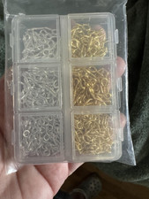 400Pcs Small Screw Eye Pins, Mini Eyelet Screws for Jewelry Making  Crafts