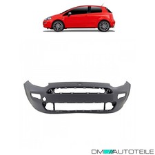 Stoßstange vorne grundiert passt für Fiat Punto (199) 3-5 Tür Facelift ab 2012