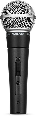 Shure SM58SE Cardioid Dynamisches Vokalmikrofon Mit Eius-Schalter, Eingebauter P