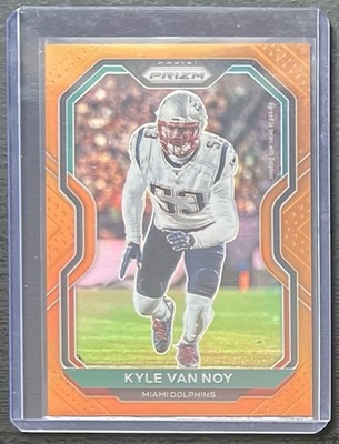 2020 Panini Prizm Orange Prizm #16 Kyle Van Noy #/249 