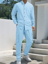 Mens Sweatsuits 2 Piece Sport Tracksuit Jogger Sweat Suits Jogging Outfits