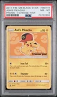 2017 POKEMON SM BLACK STAR PROMO I CHOOSE YOU! #SM110 ASH'S PIKACHU PSA 8