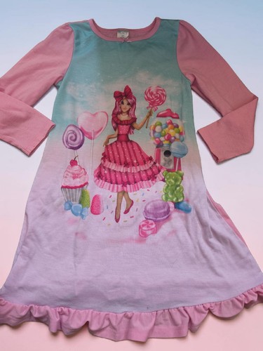 *1286 Place Barbie candy doll nightgown Girls 5/6