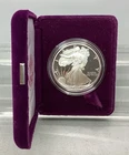 1990 S American Proof Silver Eagle - No Box Or CoA