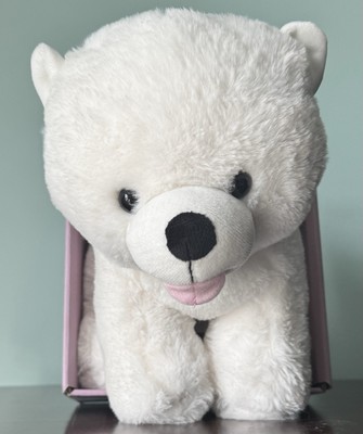 Tiny Love & Carry Plush Pomeranian  Pillow Warming Huggable Cuddly Microwavable
